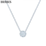 18KW Birks Snowflake Diamond Necklace