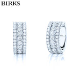 18KW Birks Splash Diamond Earrings