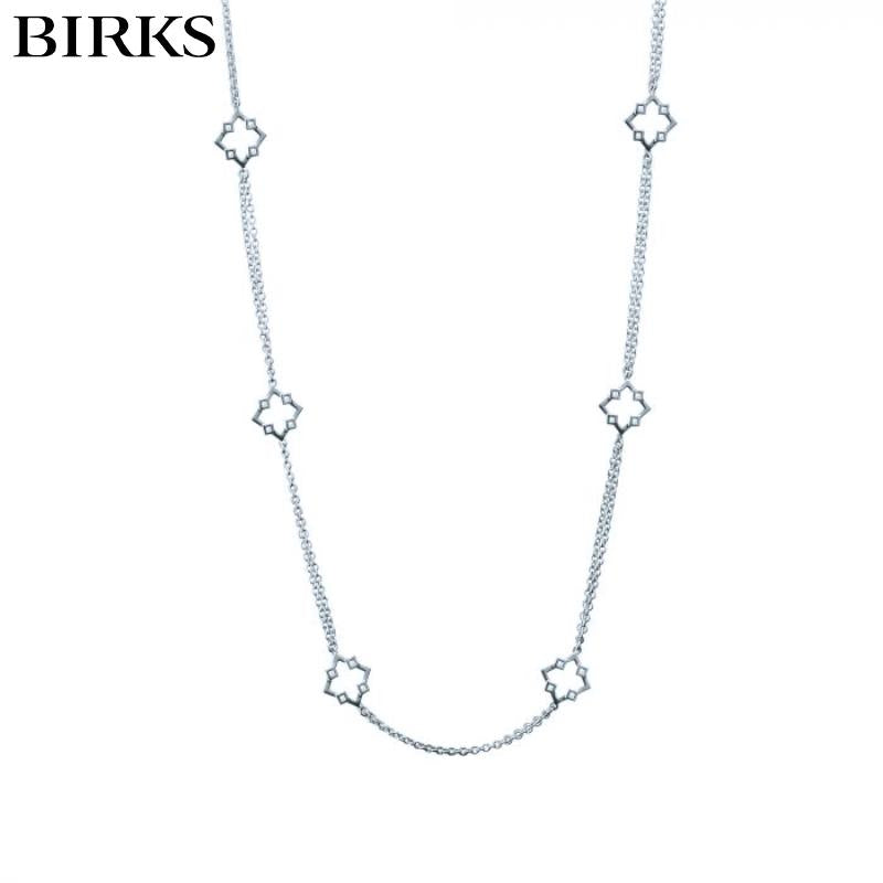 Sterling Silver Birks Muse Necklace