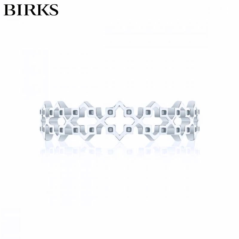 Sterling Silver Birks Muse Ring