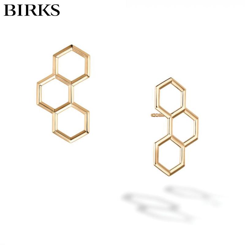 18KY Birks Bee Chic Earrings
