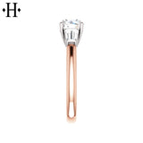 14KRW Customizable Diamond Ring