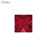 6.0mm Square Lab Grown Ruby