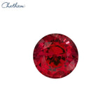 6.5mm Round Lab Grown Ruby