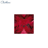 6.5mm Square Lab Grown Ruby