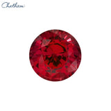 7.5mm Round Lab Grown Ruby