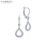 14KW 0.28ctw Natural Diamond Earrings