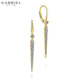 14KY 0.34ctw Natural Diamond Earrings 2.6mm