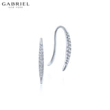 14KW 0.10ctw Natural Diamond Earrings