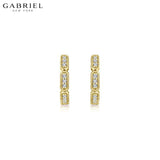 14KY 0.13ctw Natural Diamond Earrings 2.4mm
