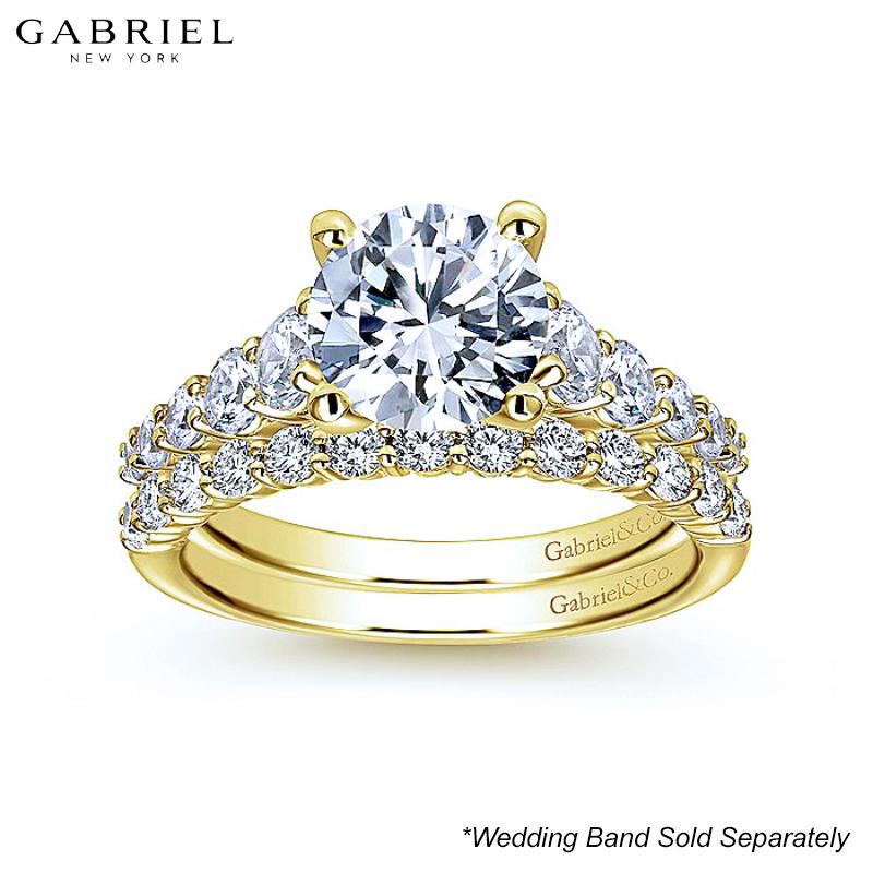 14KY Customizable Diamond Ring