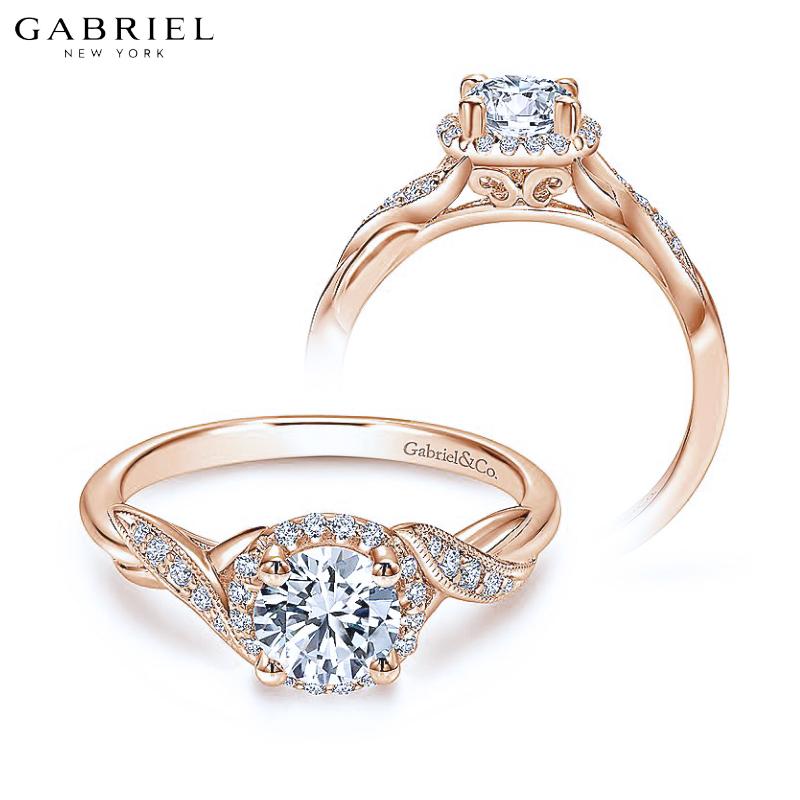 14KR Customizable Diamond Ring