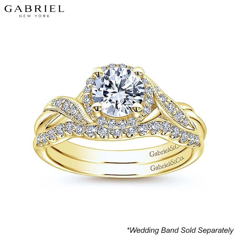 14KY Customizable Diamond Ring
