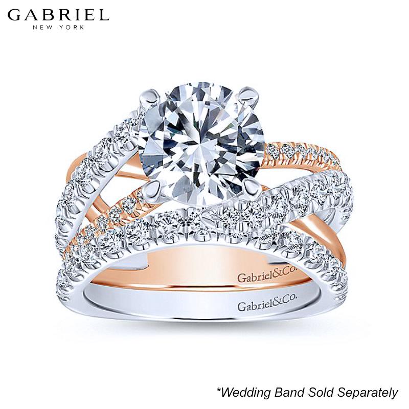 14KRW Customizable Diamond Ring