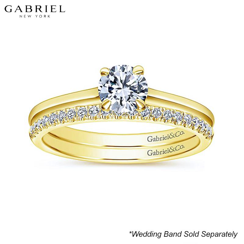 14KY Customizable Diamond Ring