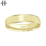 10KY Classic Comfort Fit Ring 5mm