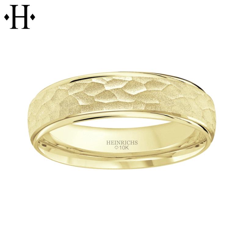 10KY Classic Comfort Fit Ring 6mm