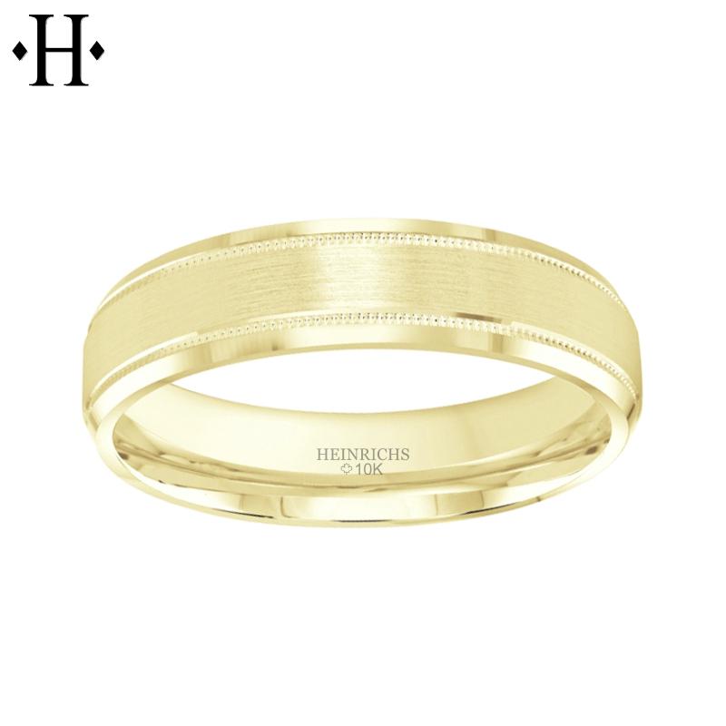 10KY Classic Comfort Fit Ring 6mm