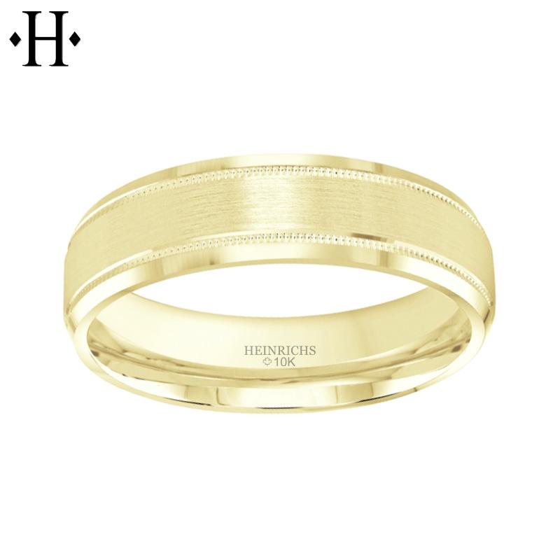 10KY Classic Comfort Fit Ring 8mm