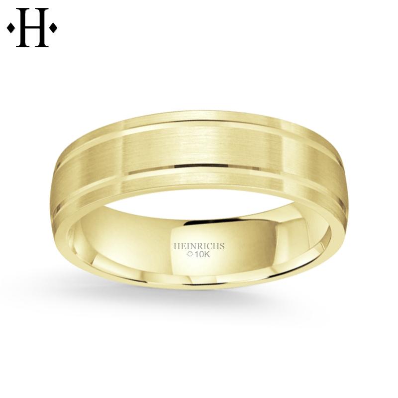 10KY Classic Comfort Fit Ring 8mm