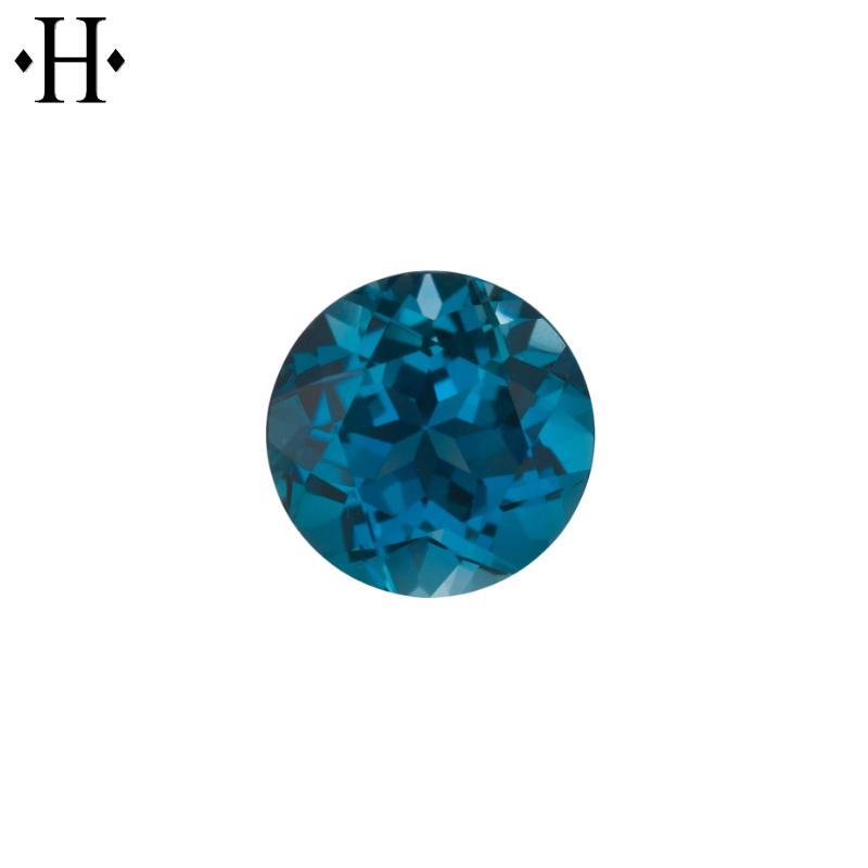 6.0mm Round London Blue Topaz AA