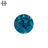 6.5mm Round London Blue Topaz AA
