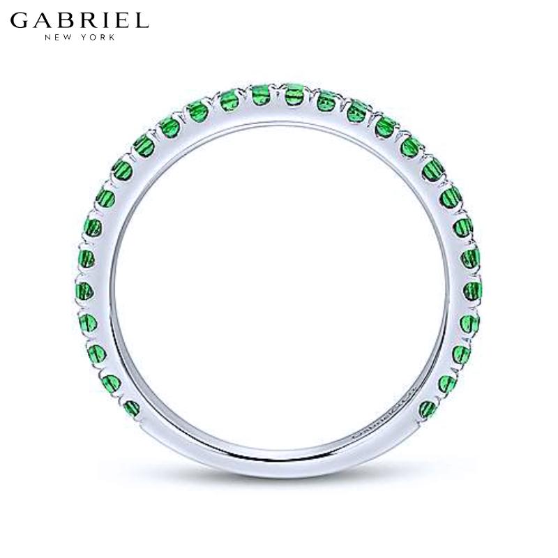 14KW Emerald Ring 1.9mm