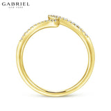 14KY 0.10ctw Natural Diamond Ring