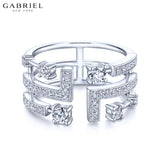 14KW 0.67ctw Natural Diamond Ring