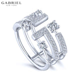 14KW 0.67ctw Natural Diamond Ring