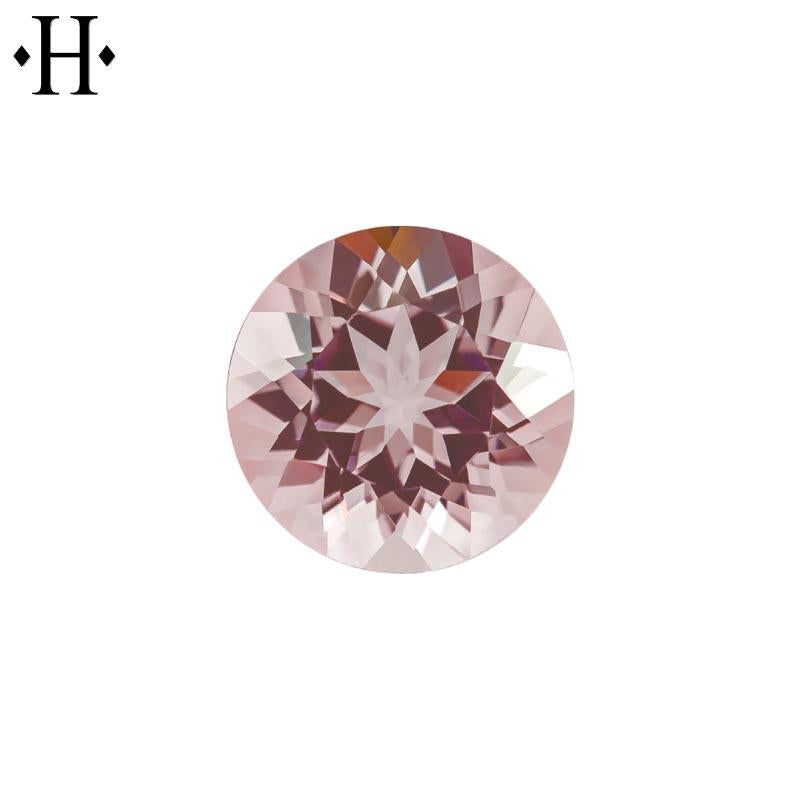 7.0mm Round Morganite AA