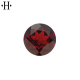 6.5mm Round Mozambique Garnet AA