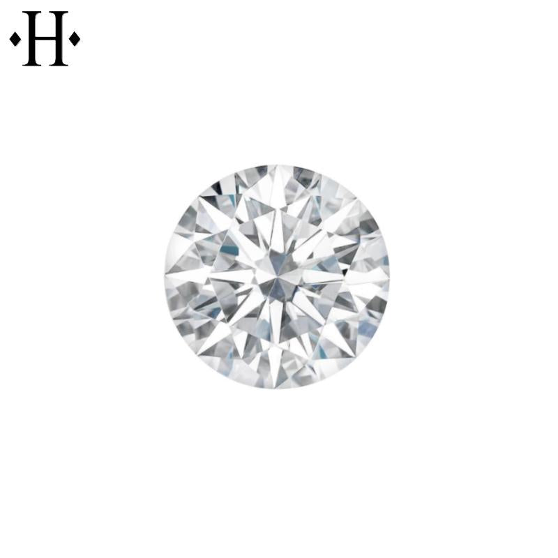 6.5mm Round Moissanite