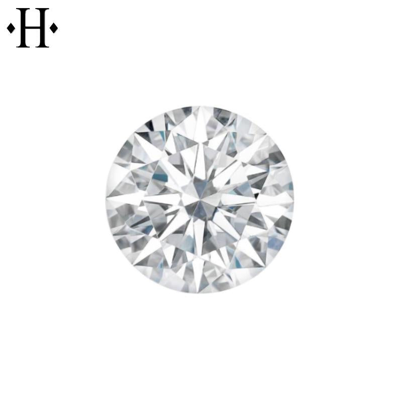 7.5mm Round Moissanite