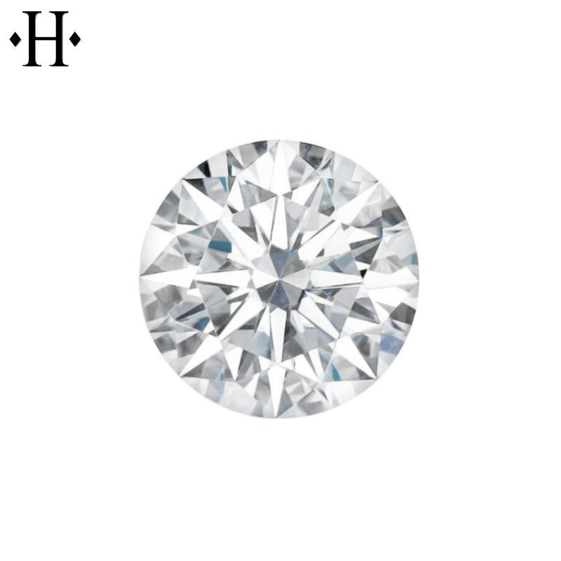 8.0mm Round Moissanite