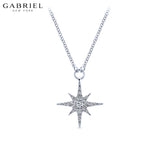 14KW 0.23ctw Natural Diamond Necklace