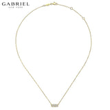 14KY 0.18ctw Natural Diamond Necklace