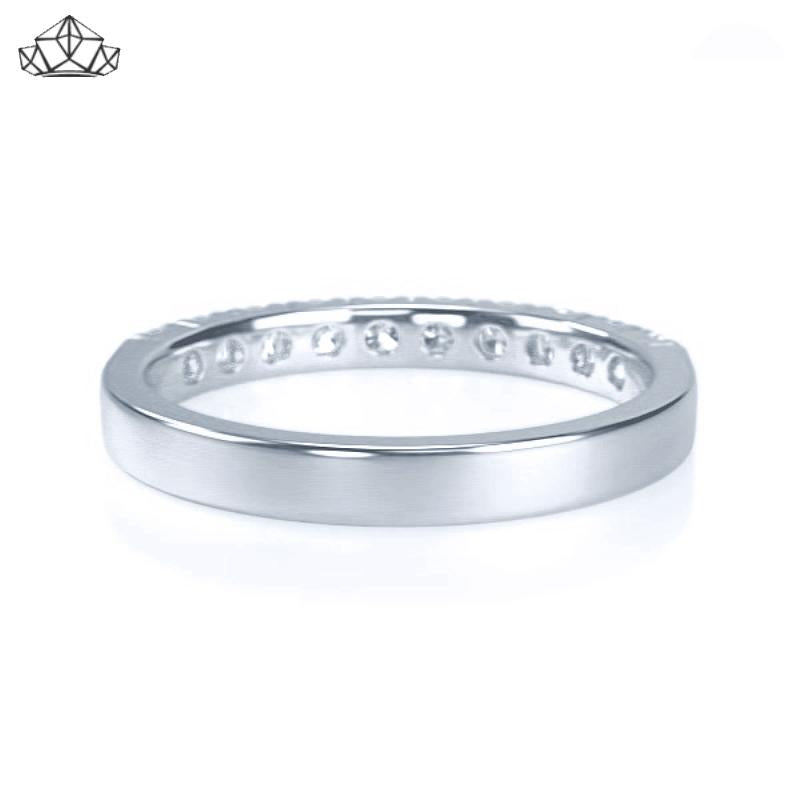14KW 0.50ctw Natural Diamond Ring 2.5mm