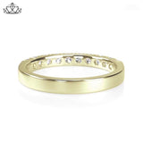 14KY 0.50ctw Natural Diamond Ring 2.5mm