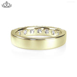14KY 1.40ctw Natural Diamond Ring 4.5mm