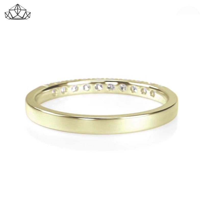 14KY 0.30ctw Natural Diamond Ring 2.0mm