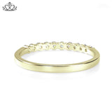 14KY 0.30ctw Shared Prong Natural Diamond Ring 2.0mm