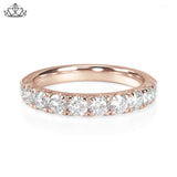 14KR 0.70ctw Natural Diamond Ring 3.0mm