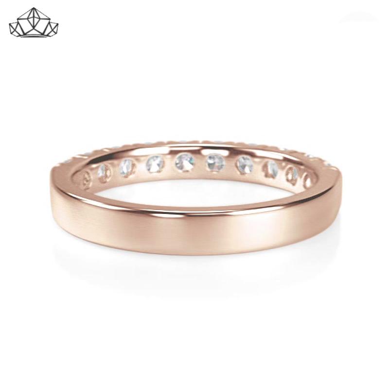 14KR 0.70ctw Natural Diamond Ring 3.0mm