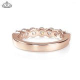 14KR 1.40ctw Shared Prong Natural Diamond Ring 4.5mm