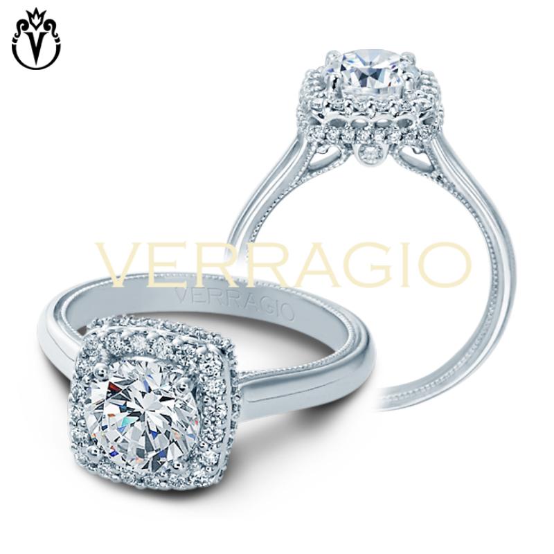 14KW Customizable Renaissance Diamond Ring