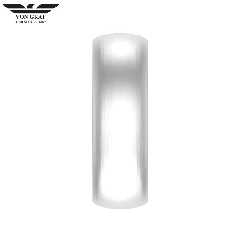 Tungsten Carbide Luxury Fit Ring 8mm