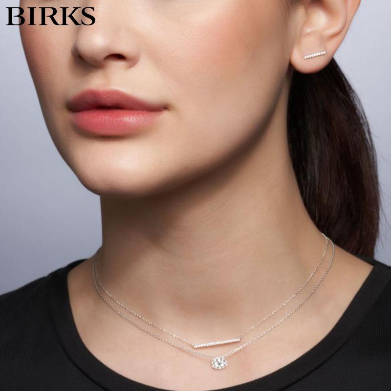 18KW Rosée du Matin Diamond Earrings