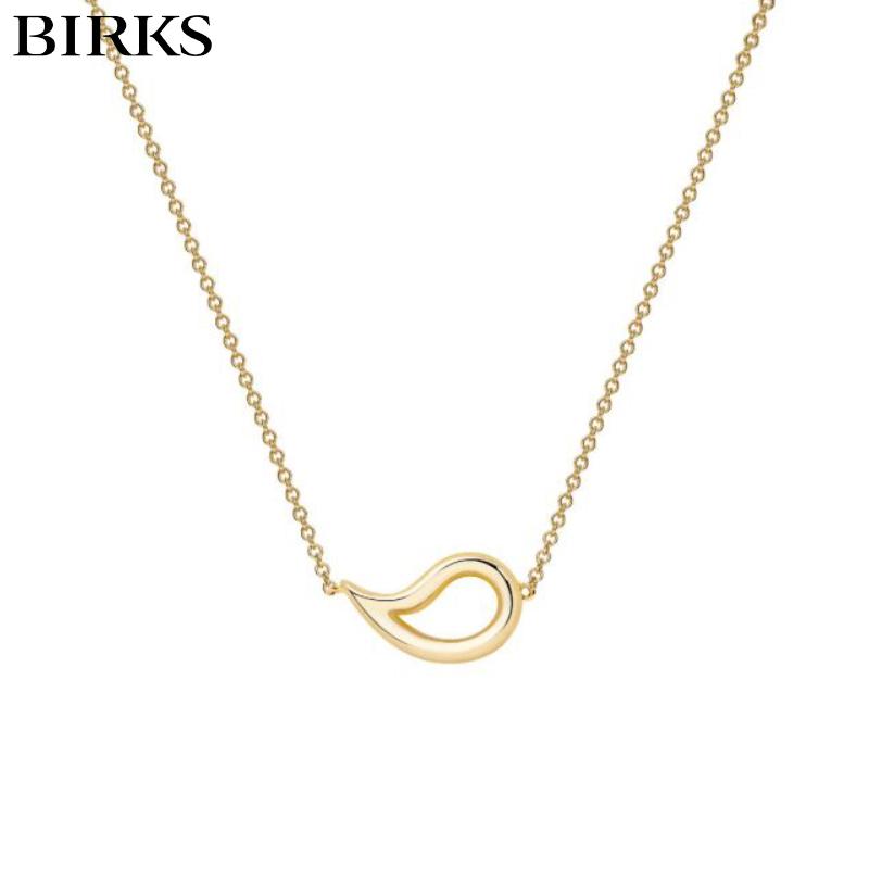 18KY Birks Petale Necklace