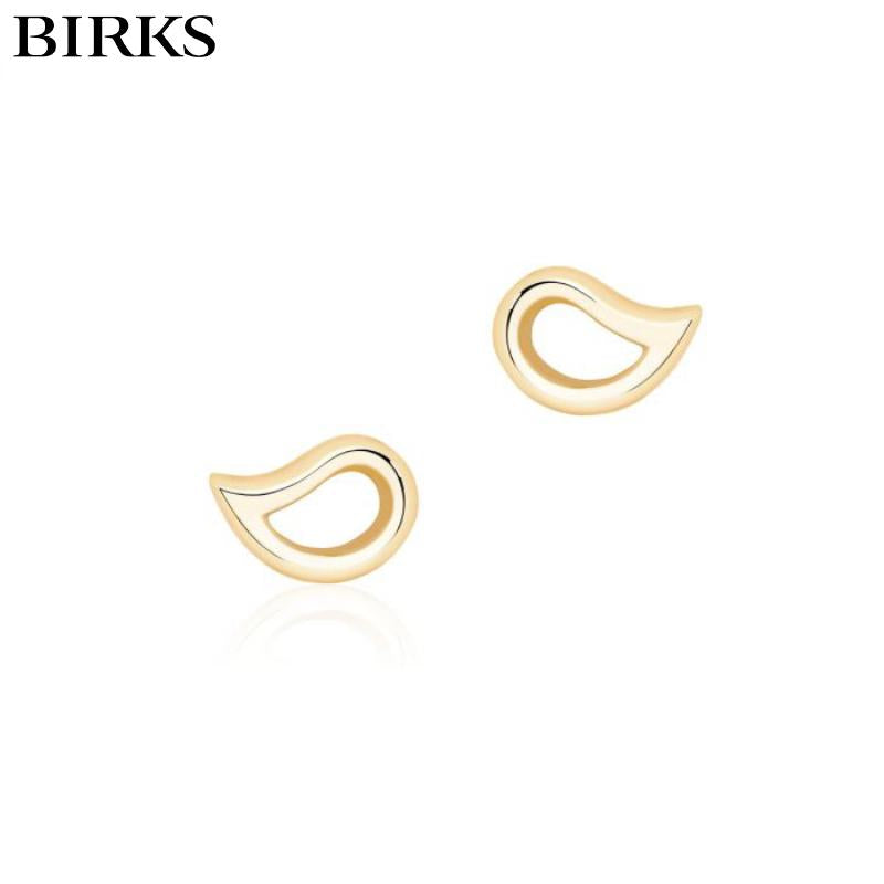 18KY Birks Petale Earrings